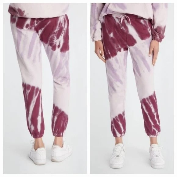 SUNDOWN BY SPLENDID Splendid Tie-Dye Joggers Sweatpants - Large NWT - Picture 1 of 4